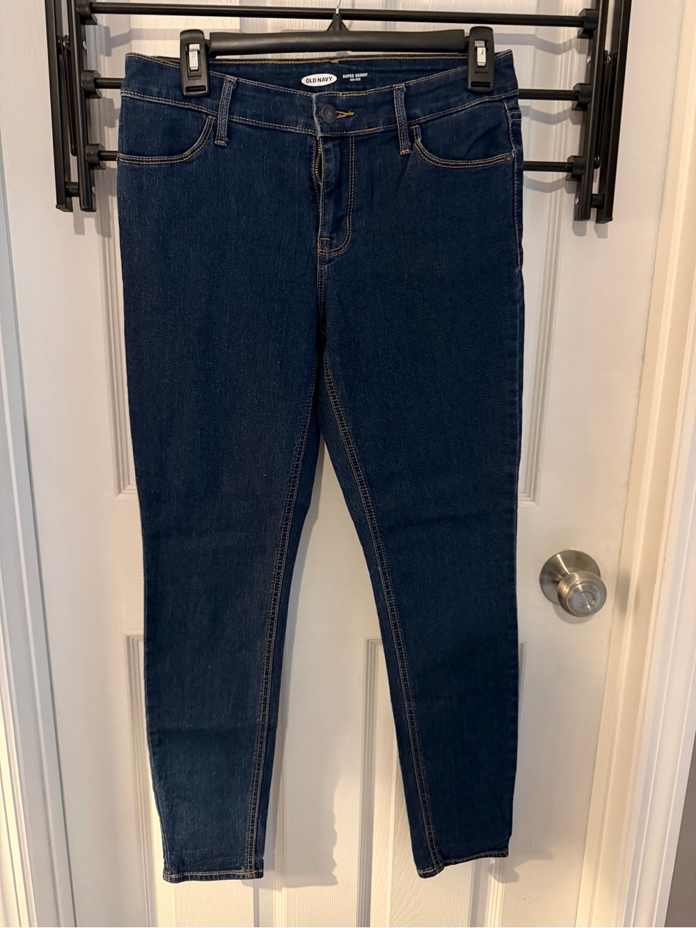 Old Navy Women's Dark Indigo Stretch Skinny Jeans